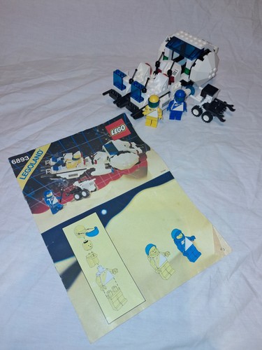 Vintage 1987 lego space 6893 - vintage,